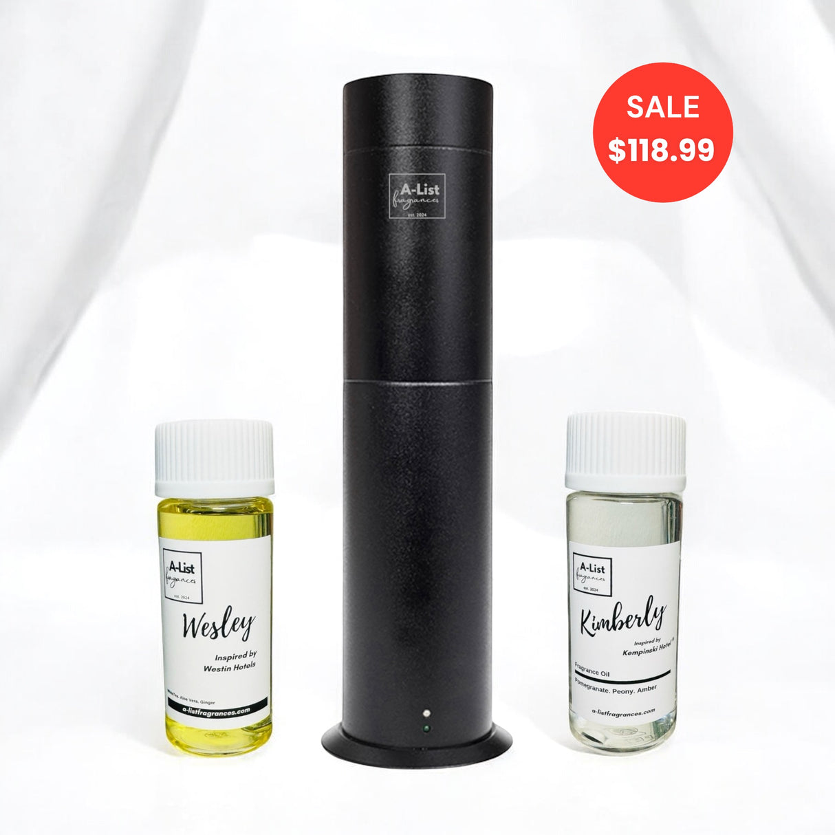 Tower Diffuser Starter Kit - Two 50ml fragrances of your choice included