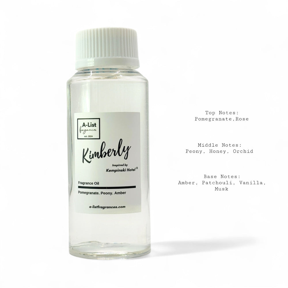 Hotel Scent Fragrance Oil : KIMBERLY - Inspired by Kempinski Hotels®