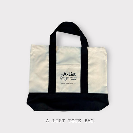 A-List Eco-Friendly Canvas Tote Bag | Sustainable & Stylish