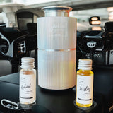 Car Diffuser Starter Kit - Two 20ml Fragrances of Your Choice Included