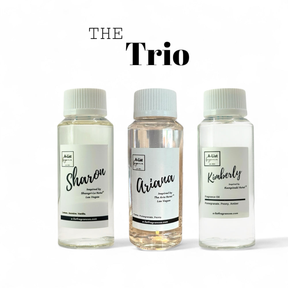 The Trio: 3 Luxury Hotel-Inspired Scents (Ariana, Sharon, Kimberly)