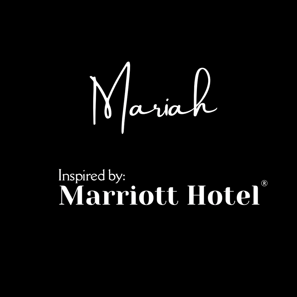 Hotel Scent Fragrance Oil : MARIAH - Inspired by Marriott Hotels®