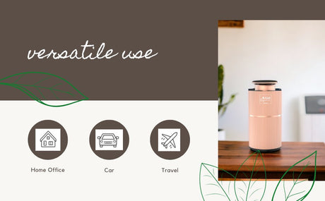 Waterless Hotel Scents Aroma Mini Diffuser - A - List Fragrances